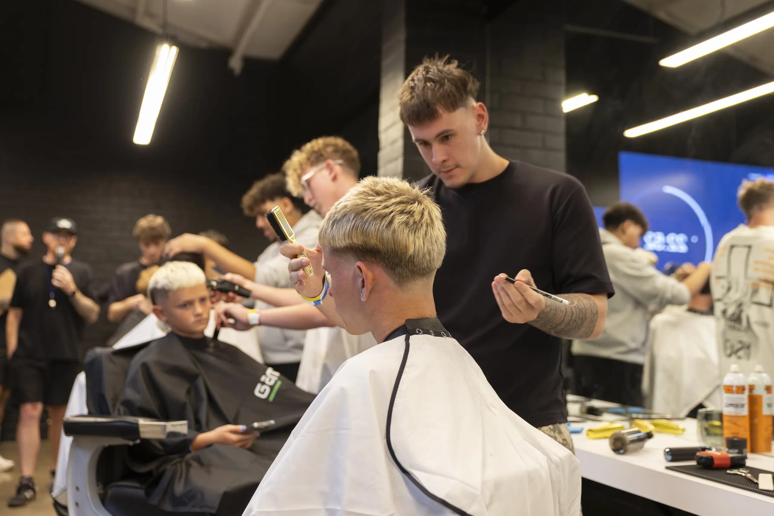 The Big Barber Bash Live Competition Floor